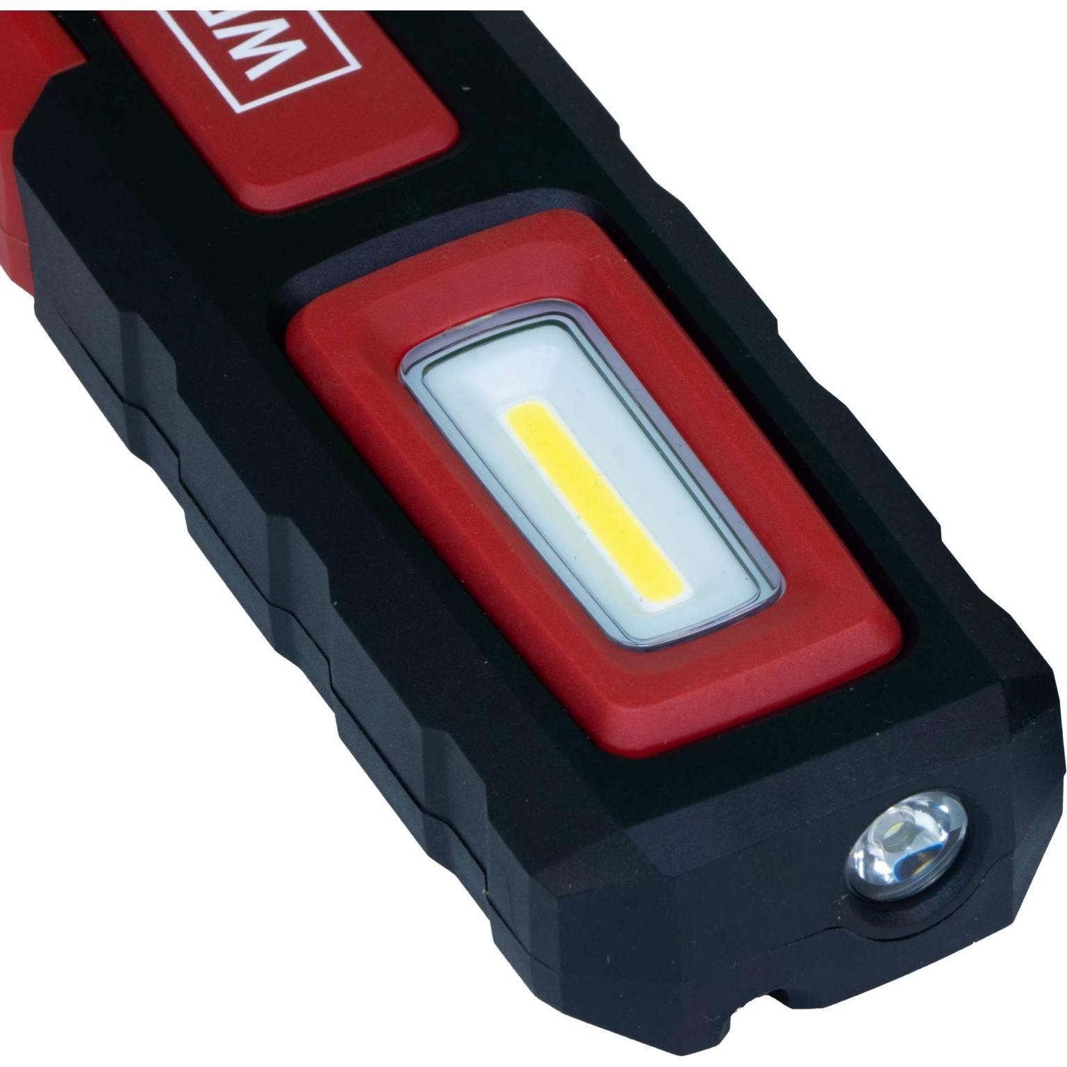 COB LED SMD Work Light Inspection Torch T2 400lm 2200mah Li-ion - Welzh Werkzeug COB LED SMD Work Light Inspection Torch T2 400lm 2200mah Li-ion - Welzh Werkzeug