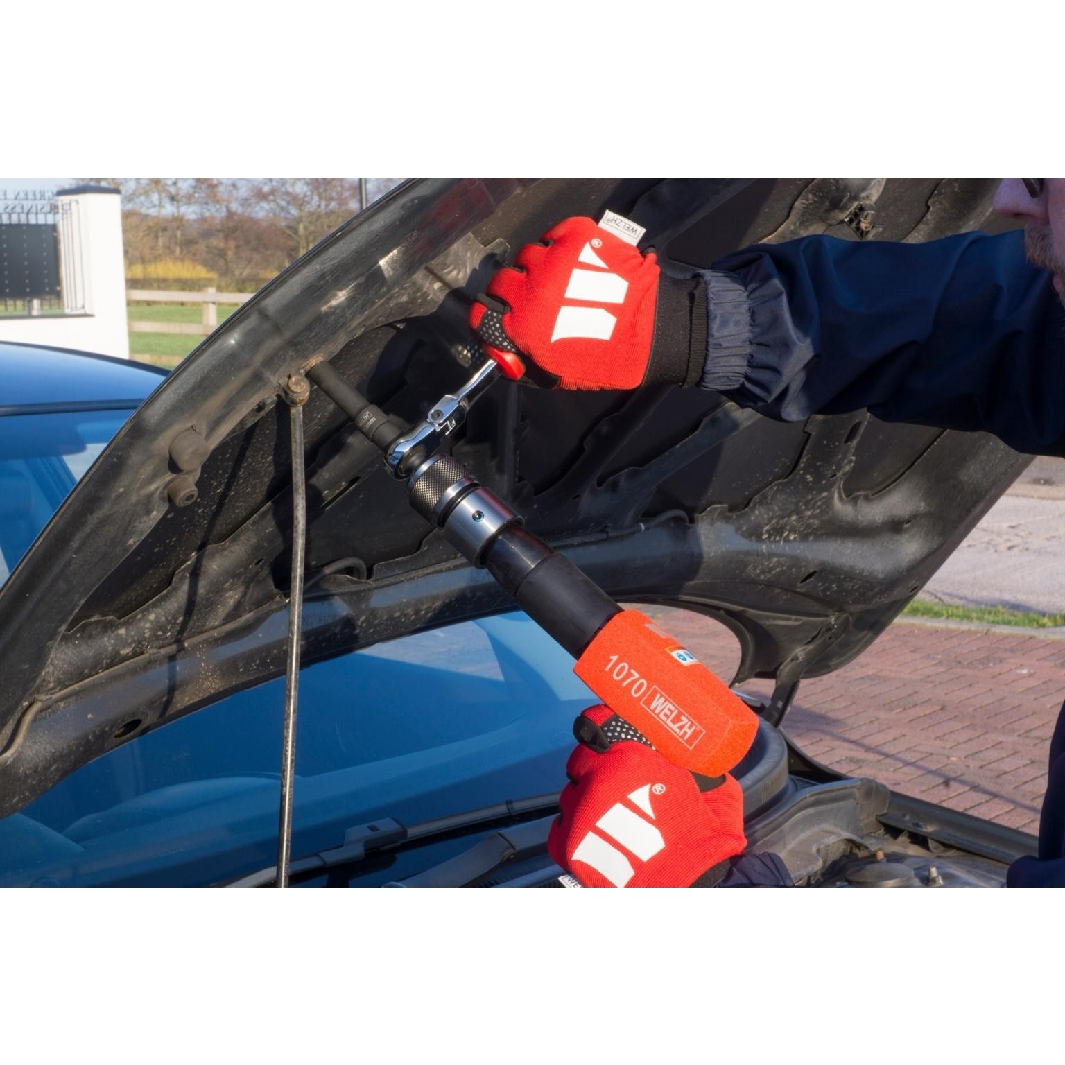 Vibration Impact Socket Set For Air Hammers 8-14mm - Welzh Werkzeug Vibration Impact Socket Set For Air Hammers 8-14mm - Welzh Werkzeug