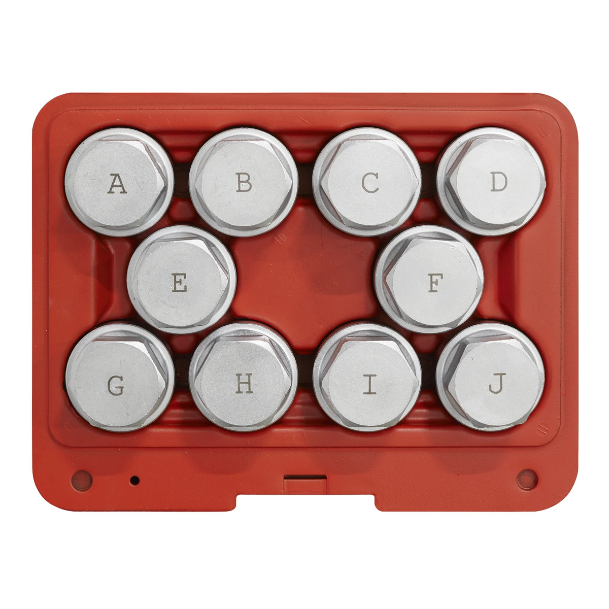 Sealey Land Rover Locking Wheel Nut Key Socket Removal Set 10pc SX222 Sealey Land Rover Locking Wheel Nut Key Socket Removal Set 10pc SX222