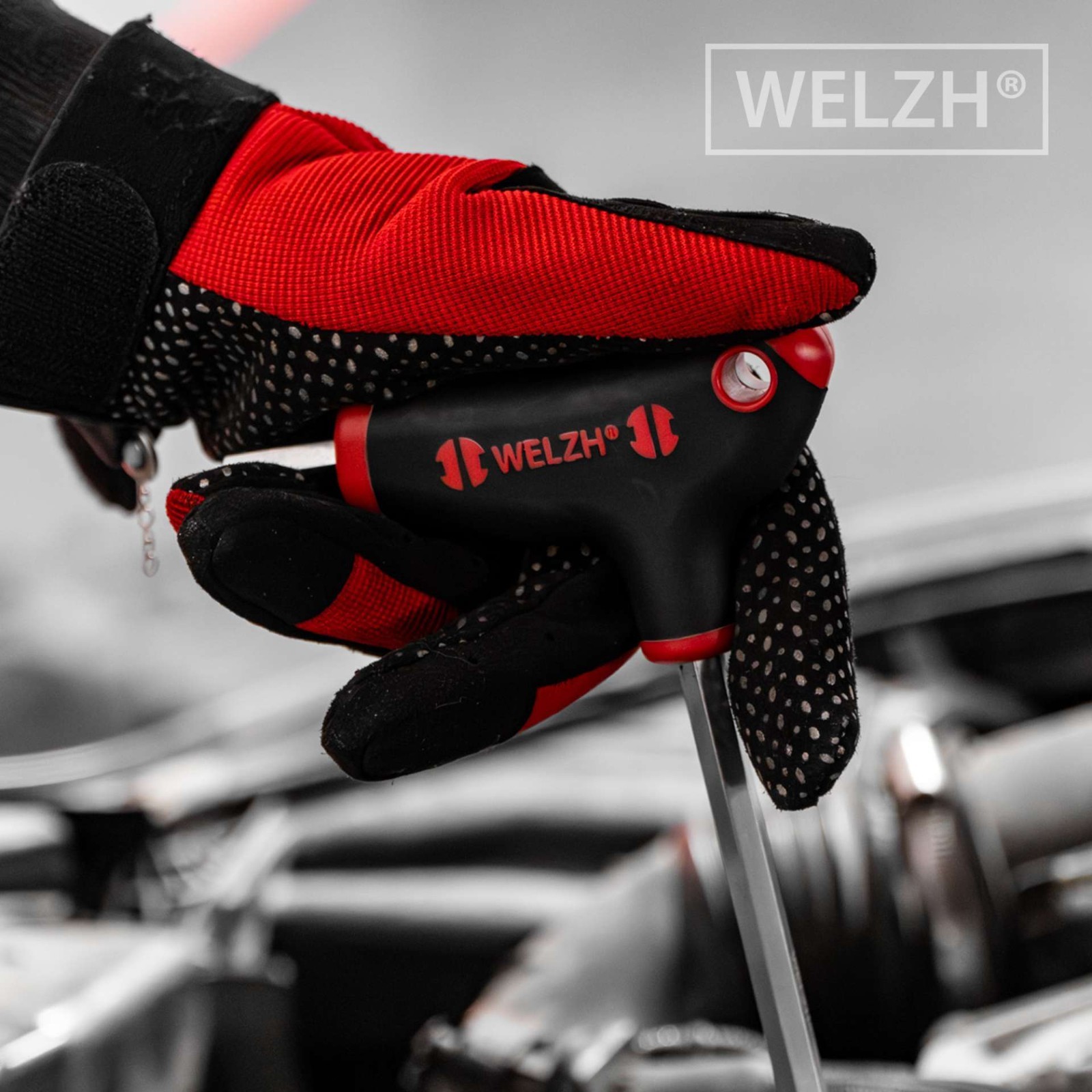 T-Handle Ball Hex Allen Key Wrench Set 2-10mm 9-Piece S2-Steel - Welzh Werkzeug T-Handle Ball Hex Allen Key Wrench Set 2-10mm 9-Piece S2-Steel - Welzh Werkzeug