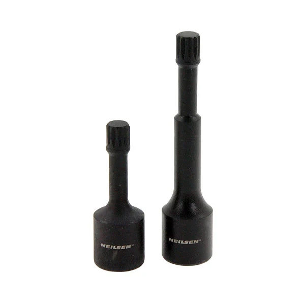Special 2 Piece M12 Spline Bit Sockets For VAG Wheel Bearing Hubs - Neilsen Special 2 Piece M12 Spline Bit Sockets For VAG Wheel Bearing Hubs - Neilsen