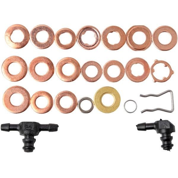Injector Copper Washer Ring Set Diesel Sealing Ring Assortment 466-Piece - Neilsen Injector Copper Washer Ring Set Diesel Sealing Ring Assortment 466-Piece - Neilsen