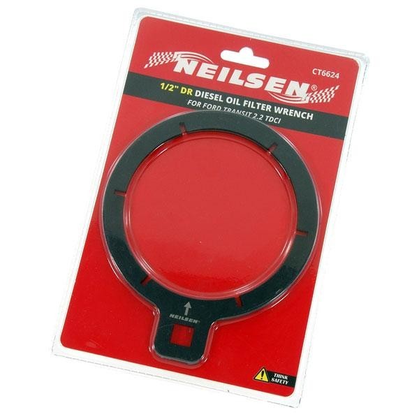 Ford Transit Custom Connect Oil Filter Wrench Removal Tool 2.2 TDCI 1/2'DR - Neilsen Ford Transit Custom Connect Oil Filter Wrench Removal Tool 2.2 TDCI 1/2'DR - Neilsen