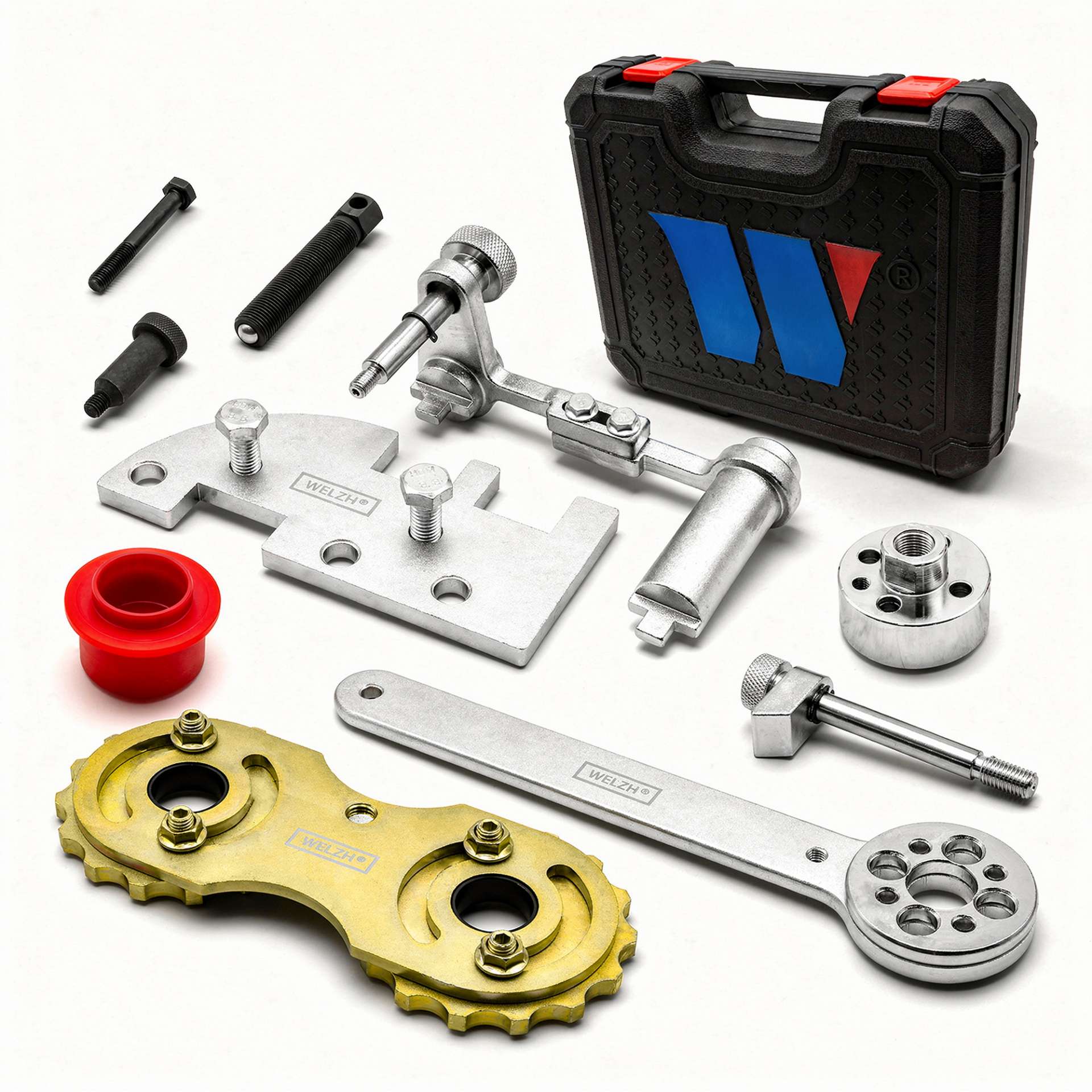 Engine Timing Tool Set For Volvo Diesel & Petrol B4204 Engines - Welzh Werkzeug Engine Timing Tool Set For Volvo Diesel & Petrol B4204 Engines - Welzh Werkzeug