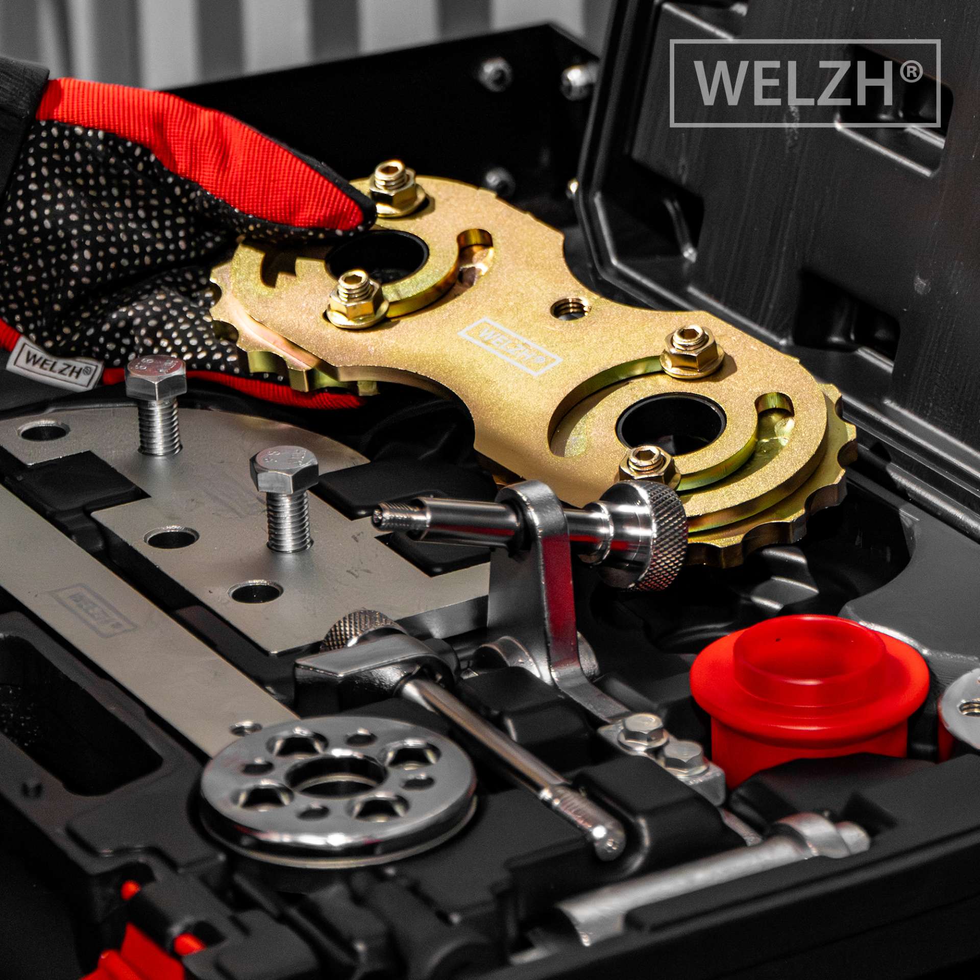 Engine Timing Tool Set For Volvo Diesel & Petrol B4204 Engines - Welzh Werkzeug Engine Timing Tool Set For Volvo Diesel & Petrol B4204 Engines - Welzh Werkzeug