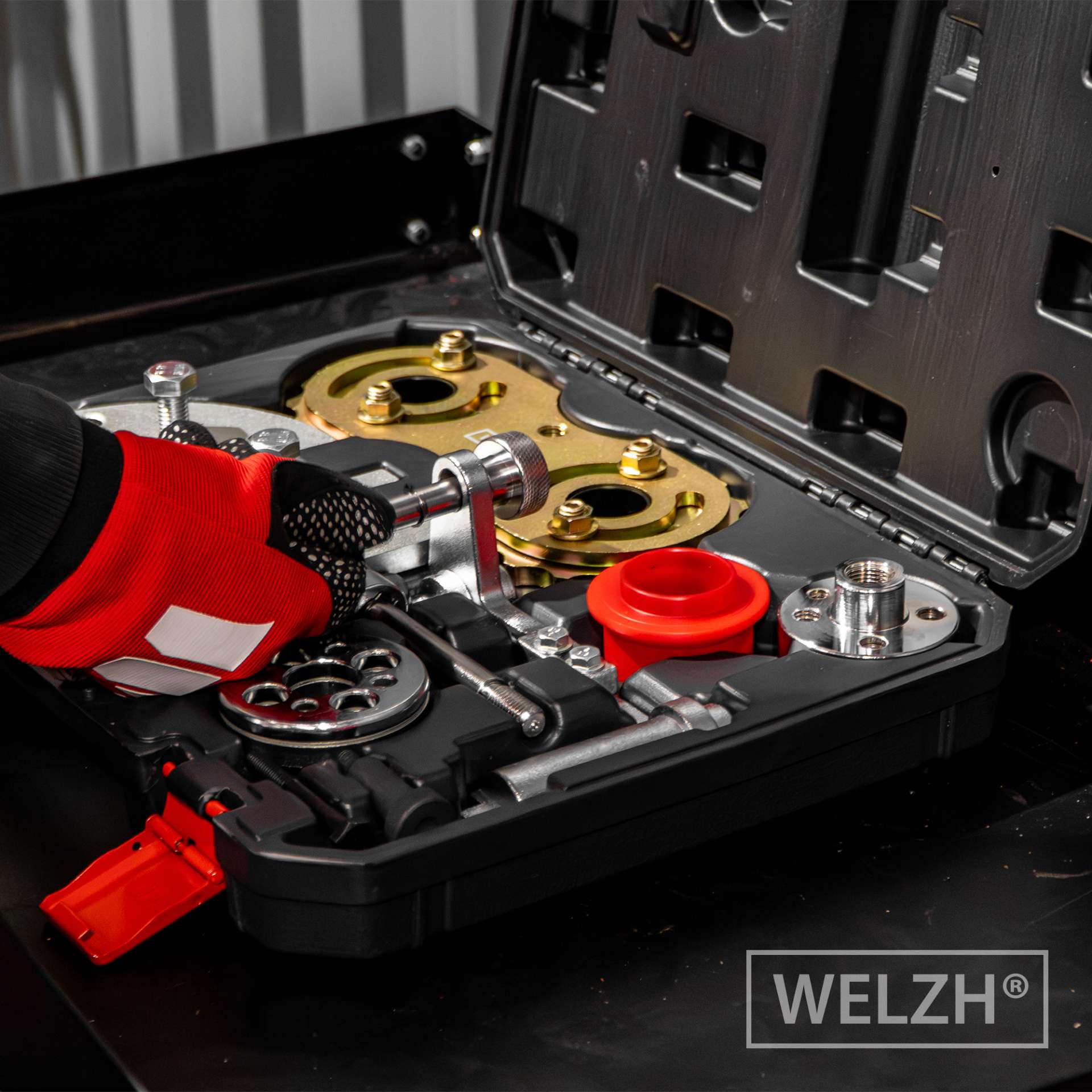 Engine Timing Tool Set For Volvo Diesel & Petrol B4204 Engines - Welzh Werkzeug Engine Timing Tool Set For Volvo Diesel & Petrol B4204 Engines - Welzh Werkzeug