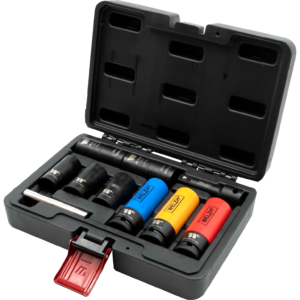 Wheel Nut Socket Service Tool Set with Twist & Flip Sockets - Welzh Werkzeug