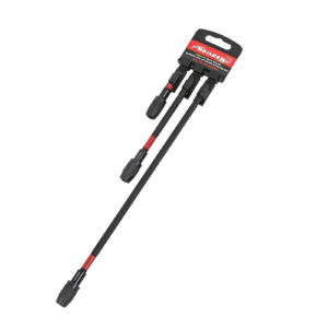 Drill Bit Holder Extension Set 1/4 Quick Release Magnetic 3-Piece 70-150-300MM - Neilsen