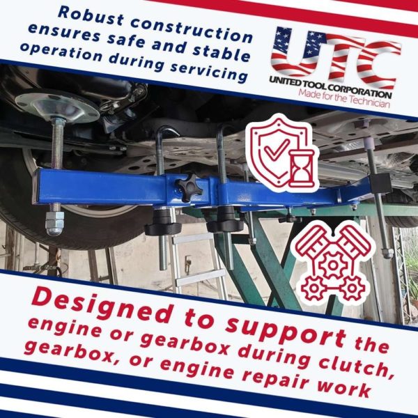 Universal Engine Support Bar 400kg Adjustable Gearbox Support