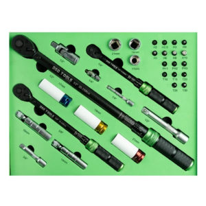 Torque Wrench Master Set + Sockets & Extensions 32-Piece 1/4' 3/8' 1/2' - DSD