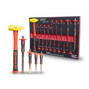 Punch & Chisel Master Set with Smasher Hammer 18-Piece - Welzh Werkzeug