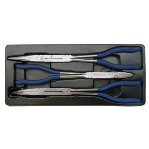 Long Nose Plier Set Double Joint 3-Piece 340mm - Welzh Werkzeug