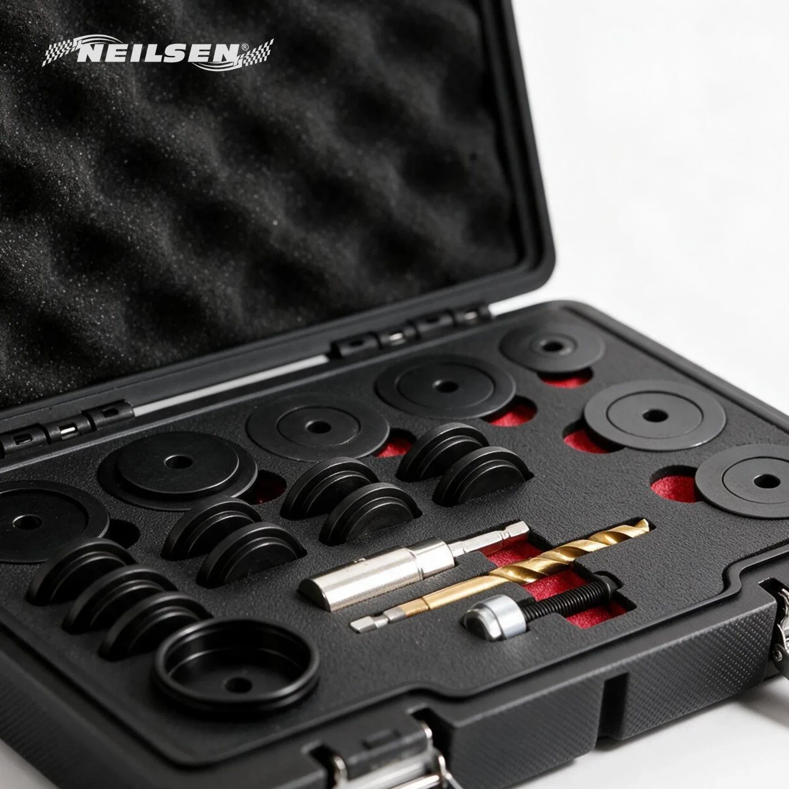Parking Sensor Hole Cutter Master Set 20-Piece 17-38.9mm - Neilsen Parking Sensor Hole Cutter Master Set 20-Piece 17-38.9mm - Neilsen