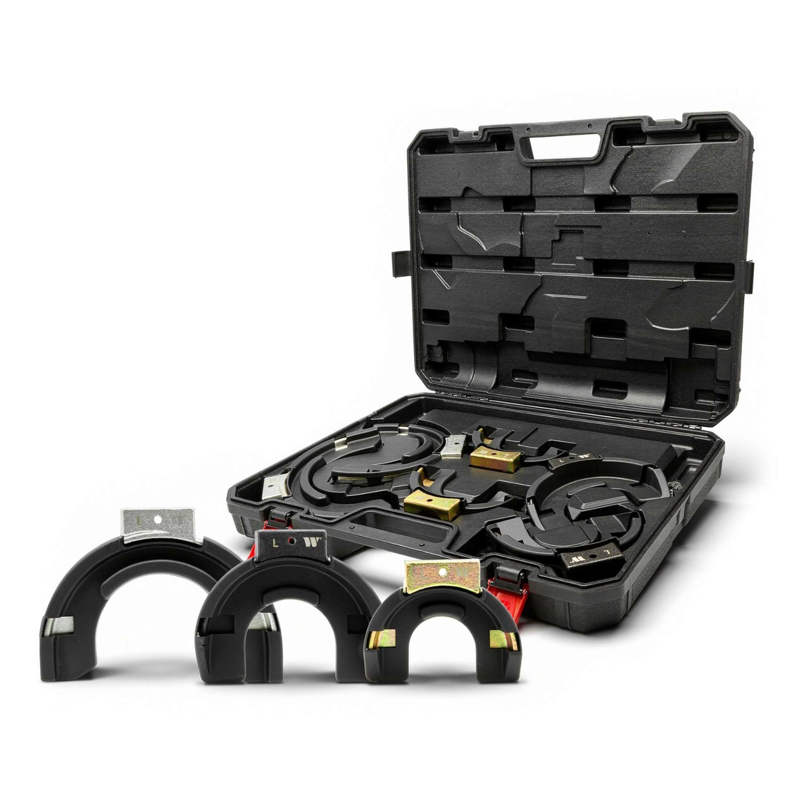 Left Handed Spring Compressor Clamps Only 105mm 140mm 190mm - Welzh Werkzeug Left Handed Spring Compressor Clamps Only 105mm 140mm 190mm - Welzh Werkzeug